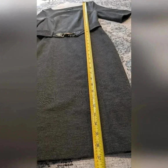 Banana Republic Business Casual A line Mid grey dress size 2 - Picture 6 of 7